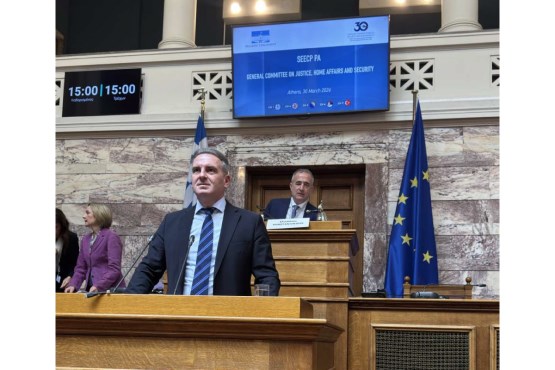 Zamjenik predsjedavajućeg Delegacije PSBiH u PSSEECP-a Džemal Smajić učestvovao u Atini na sastanku Generalnog komiteta za pravosuđe, unutarnje poslove i sigurnost PSSEECP-a